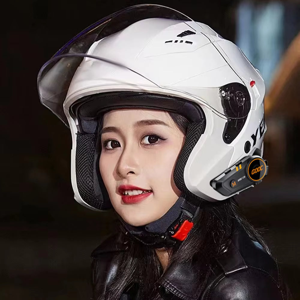 RidePro 5.3: Bluetooth Helmet Headset for Motorcycles