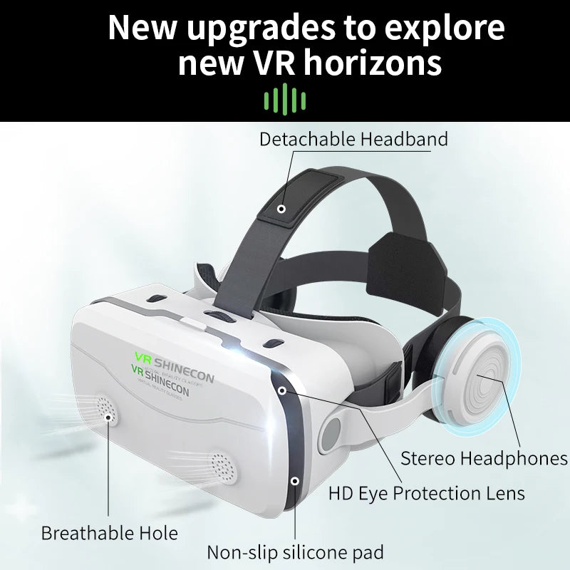 SpectraMax VR Viewer: IMAX 3D Virtual Reality Glasses with Game Joystick Support